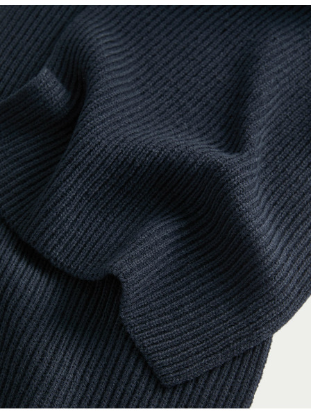 Marks & Spencer Gestrickter Schal Marks & Spencer Marineblau