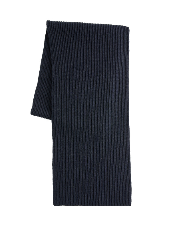 Marks & Spencer Gestrickter Schal Marks & Spencer Marineblau