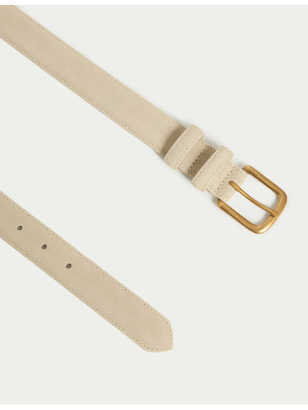 Marks & Spencer Wildledergürtel von Marks & Spencer in Beige