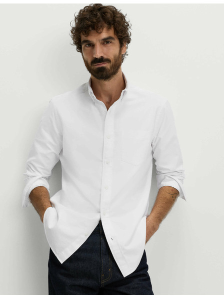 Marks & Spencer Oxford-Hemd aus reiner Baumwolle The Ultimate von Marks & Spencer in Weiß