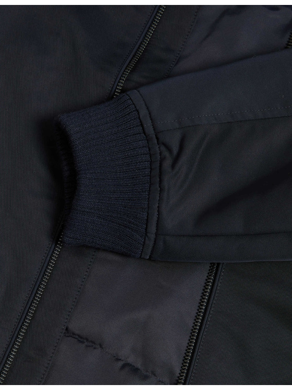 Marks & Spencer Satin-Bomberjacke von Marks & Spencer in Marineblau