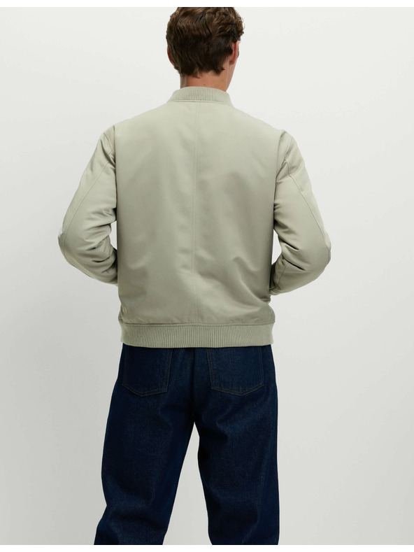 Marks & Spencer Satin-Bomberjacke von Marks & Spencer in Grün