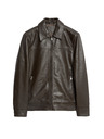 Marks & Spencer Harrington Lederjacke von Marks & Spencer, braun