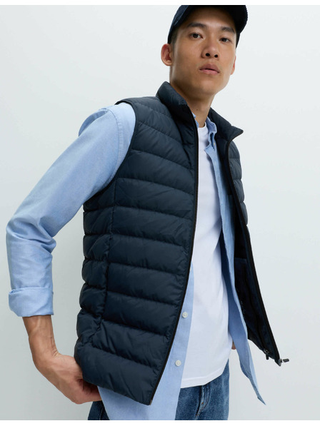 Marks & Spencer Leichte Daunen-Weste von Marks & Spencer, marineblau