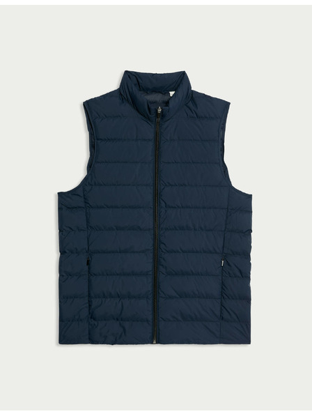 Marks & Spencer Leichte Daunen-Weste von Marks & Spencer, marineblau