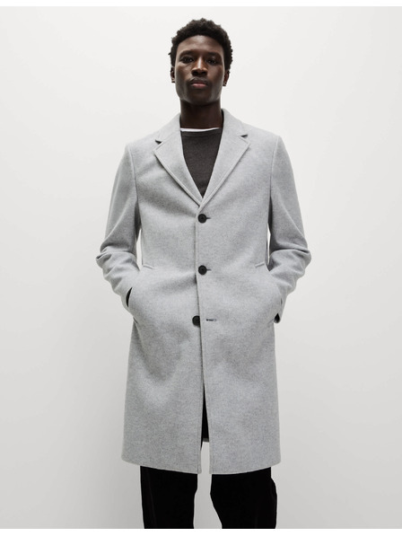 Marks & Spencer Mantel mit Taillenkragen Marks & Spencer grau