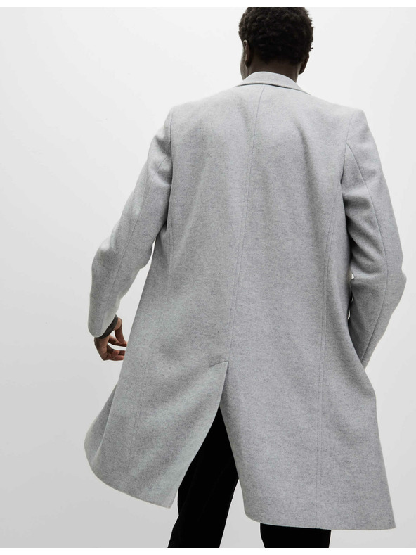 Marks & Spencer Mantel mit Taillenkragen Marks & Spencer grau