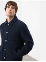 Marks & Spencer Fleece-Jacke aus Wollmischung mit 3 Taschen Marks & Spencer navy