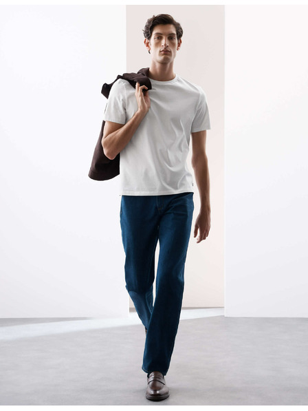 Marks & Spencer T-Shirt aus reiner Supima® Baumwolle, 3er-Pack von Marks & Spencer, marineblau