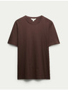 Marks & Spencer T-Shirt aus Premium-Baumwolle, Slim Fit von Marks & Spencer, braun