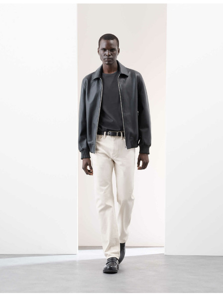 Marks & Spencer T-Shirt aus Premium-Baumwolle, Slim Fit von Marks & Spencer, grau