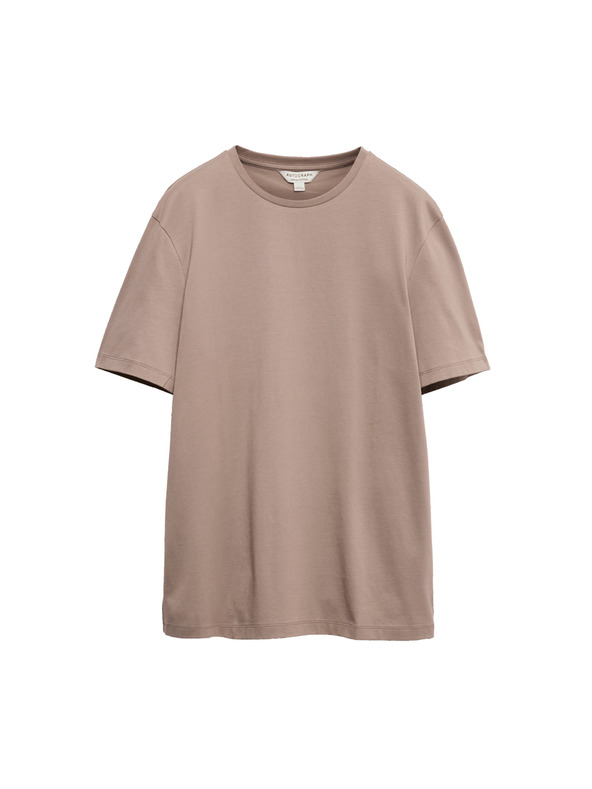 Marks & Spencer T-Shirt aus Premium-Baumwolle, Slim Fit von Marks & Spencer, braun