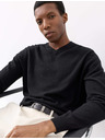 Marks & Spencer Pullover aus reinem Kaschmir mit V-Ausschnitt von Marks & Spencer, schwarz