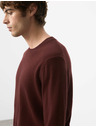 Marks & Spencer Pullover aus reinem Kaschmir mit Stehkragen von Marks & Spencer, rot