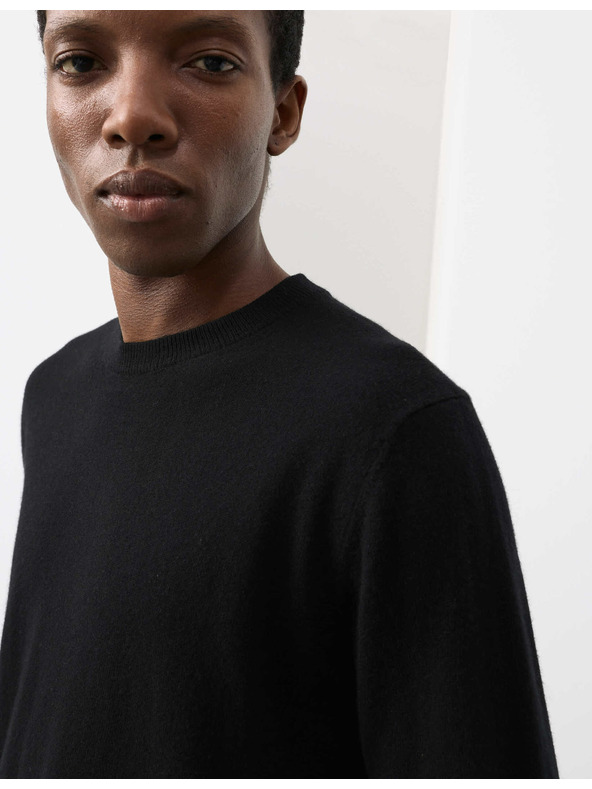 Marks & Spencer Pullover aus reinem Kaschmir mit Stehkragen von Marks & Spencer, schwarz