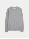 Marks & Spencer Pullover aus reiner, besonders feiner Merinowolle von Marks & Spencer grau