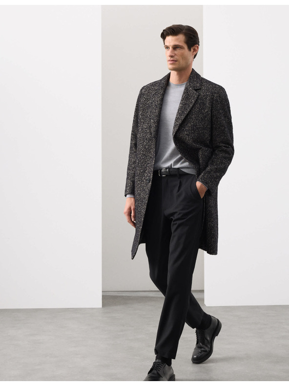 Marks & Spencer Pullover aus reiner, besonders feiner Merinowolle von Marks & Spencer grau