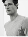 Marks & Spencer Pullover aus reiner, besonders feiner Merinowolle von Marks & Spencer grau