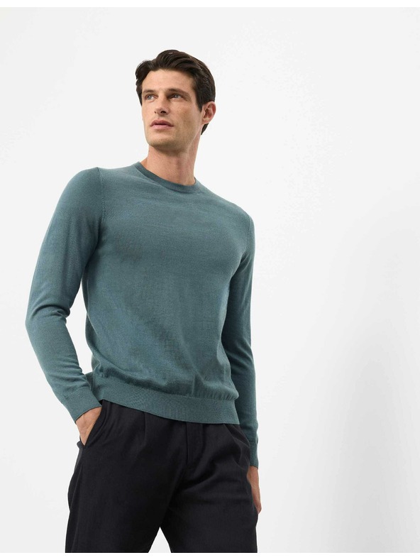 Marks & Spencer Pullover aus reiner, besonders feiner Merinowolle von Marks & Spencer grün