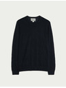 Marks & Spencer Pullover aus reiner, besonders feiner Merinowolle von Marks & Spencer marineblau
