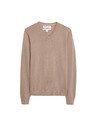 Marks & Spencer V-Ausschnitt Pullover aus reiner, besonders feiner Merinowolle von Marks & Spencer braun