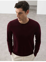 Marks & Spencer Pullover aus reiner, besonders feiner Merinowolle von Marks & Spencer rot