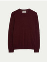 Marks & Spencer Pullover aus reiner, besonders feiner Merinowolle von Marks & Spencer rot