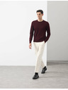 Marks & Spencer Pullover aus reiner, besonders feiner Merinowolle von Marks & Spencer rot