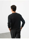 Marks & Spencer V-Ausschnitt Pullover aus reiner, besonders feiner Merinowolle von Marks & Spencer schwarz