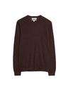 Marks & Spencer Pullover aus reiner, besonders feiner Merinowolle von Marks & Spencer braun