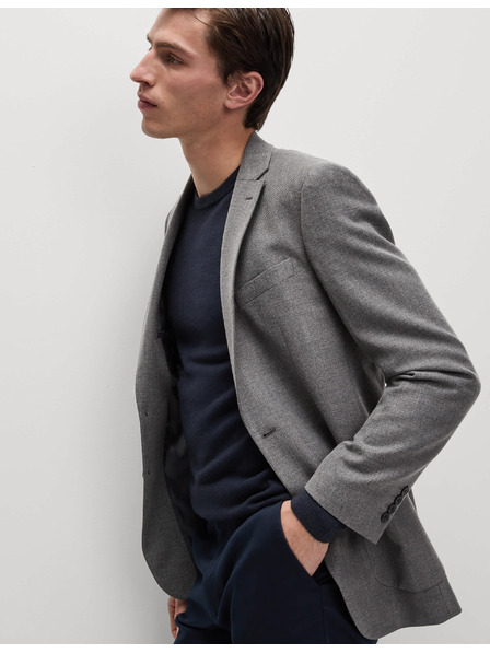 Marks & Spencer Strukturierter Blazer von Marks & Spencer, grau