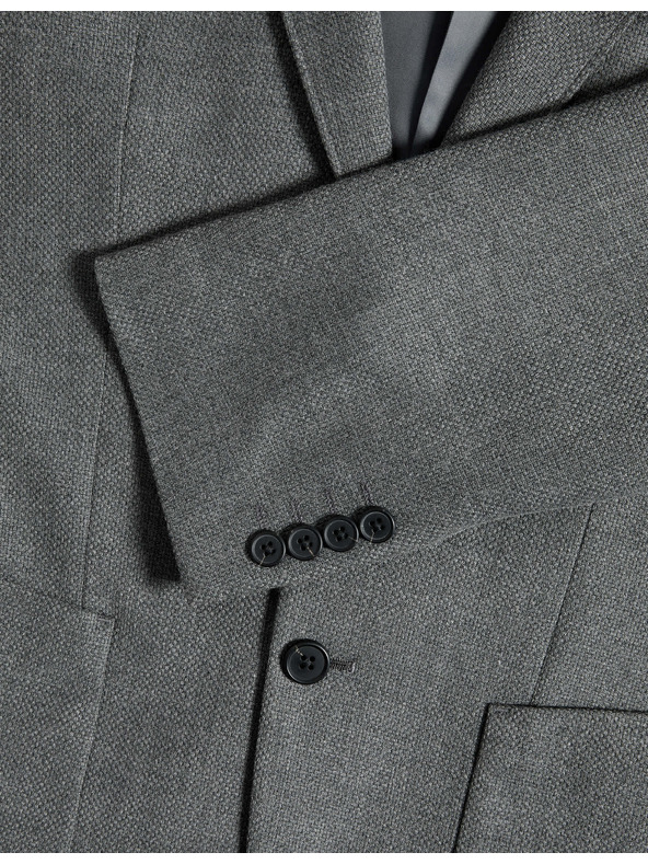 Marks & Spencer Strukturierter Blazer von Marks & Spencer, grau