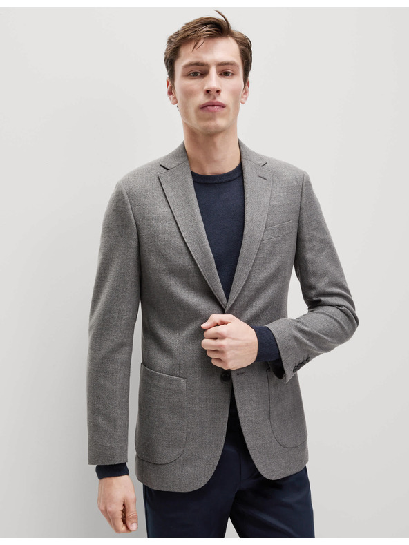 Marks & Spencer Strukturierter Blazer von Marks & Spencer, grau