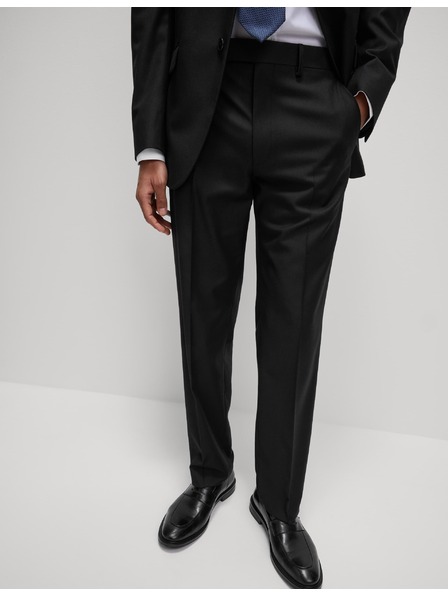 Marks & Spencer Anzughose, klassischer Schnitt von Marks & Spencer, schwarz