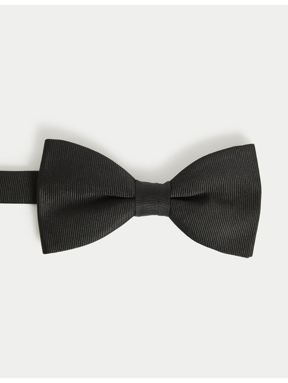 Marks & Spencer Gemusterte Fliege von Marks & Spencer, schwarz