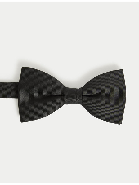 Marks & Spencer Gemusterte Fliege von Marks & Spencer, schwarz