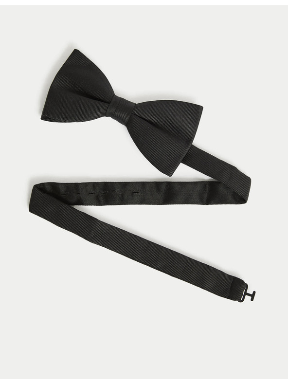 Marks & Spencer Gemusterte Fliege von Marks & Spencer, schwarz