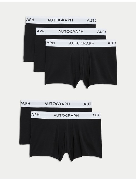 Marks & Spencer Hüftslips aus Supima® Baumwoll-Mix, 5er-Pack Marks & Spencer schwarz