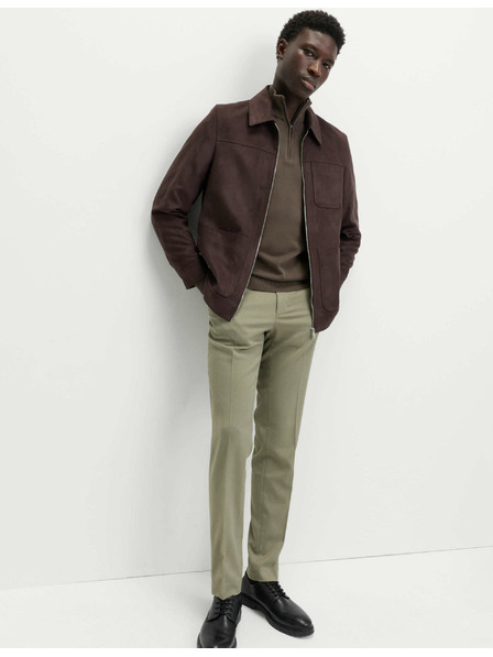 Marks & Spencer Schmale, elegante Stretch-Chino-Hose von Marks & Spencer grün