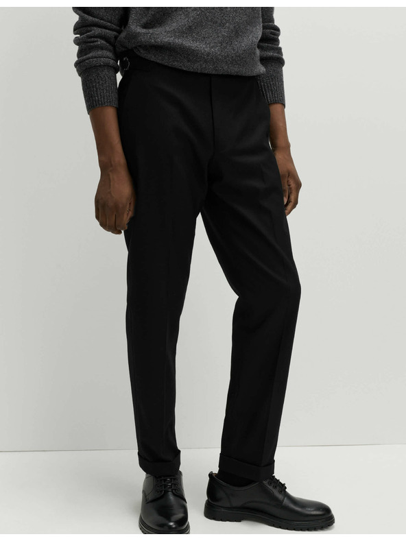 Marks & Spencer Warme Hose mit seitlichen Zugbändern und Grifflasche von Marks & Spencer schwarz