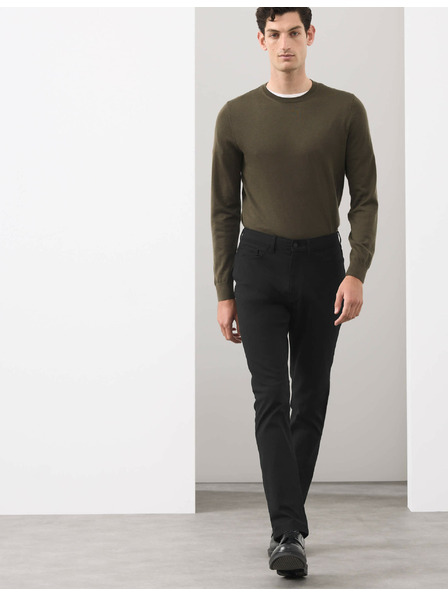 Marks & Spencer Hose mit 5 Taschen und Twill von Marks & Spencer in Schwarz