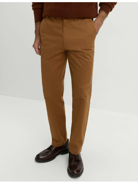 Marks & Spencer Twill-Chino-Hose Heritage im normalen Schnitt von Marks & Spencer in Braun