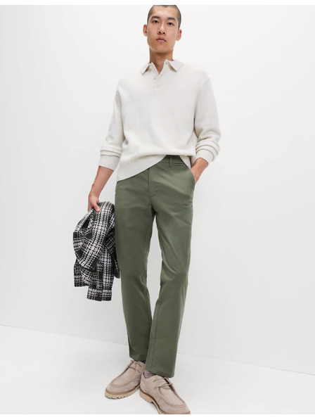 Marks & Spencer Stretch-Chinohose reguläre Passform Marks & Spencer grün