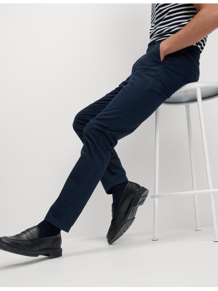 Marks & Spencer Marks & Spencer Stretch Chino Slim Fit Hose Marineblau