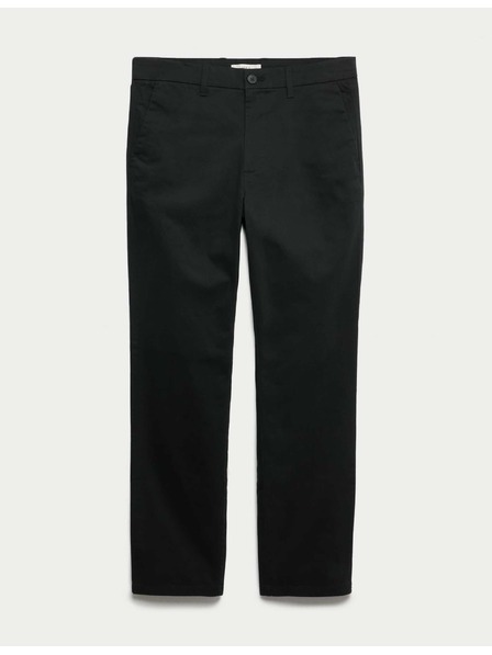 Marks & Spencer Marks & Spencer Regular Fit Stretch-Chinohose schwarz
