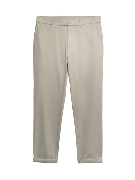 Marks & Spencer Twill-Chino-Hose in schmalem Schnitt The Ultimate von Marks & Spencer in Grau