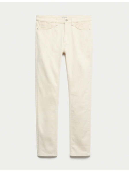 Marks & Spencer Italienische Slim-Fit-Jeans von Marks & Spencer in Creme