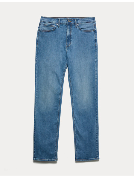 Marks & Spencer Marks & Spencer gerade geschnittene Stretch-Jeans blau