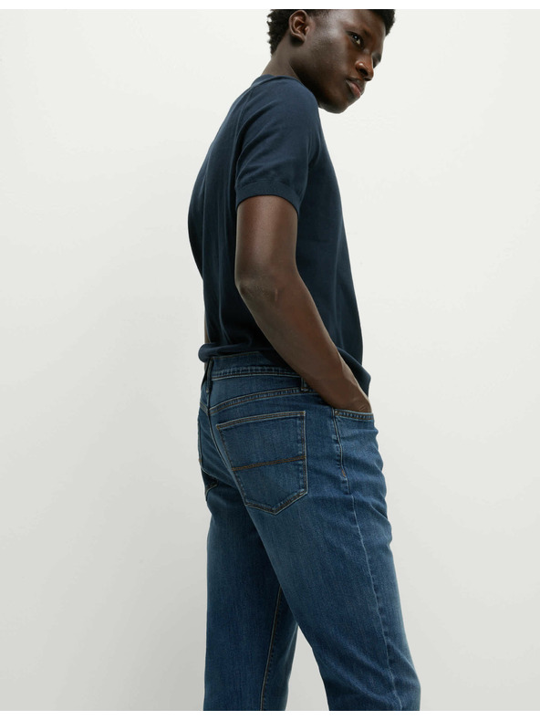 Marks & Spencer Marks & Spencer Stretch-Chinohose in Skinny Fit navy blau