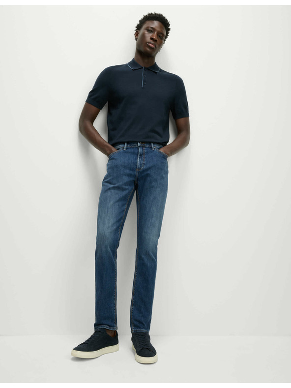Marks & Spencer Marks & Spencer Stretch-Chinohose in Skinny Fit navy blau